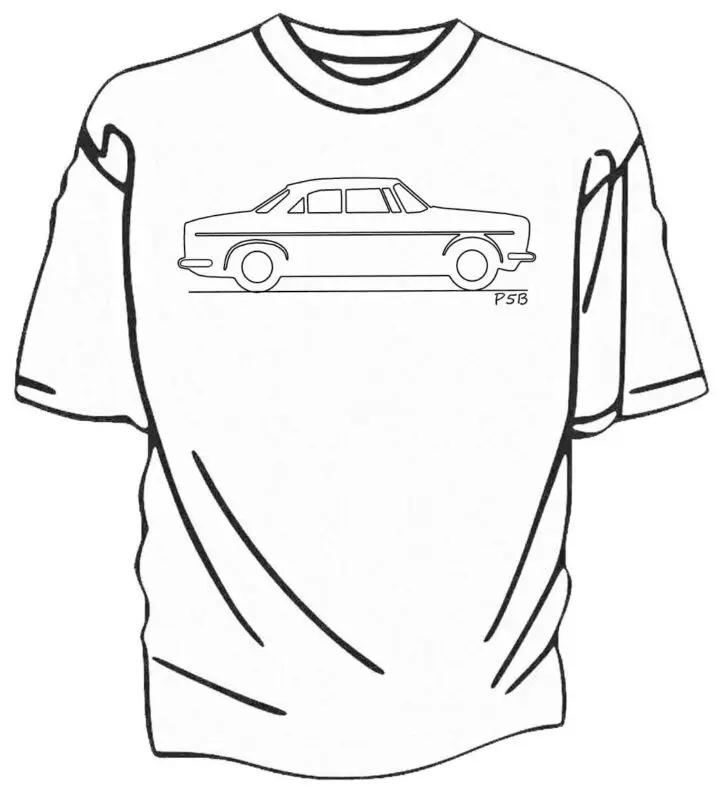 Оригинальная футболка sketch Rover P5B|Футболки| |