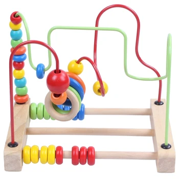 

Wood spiral abacus
