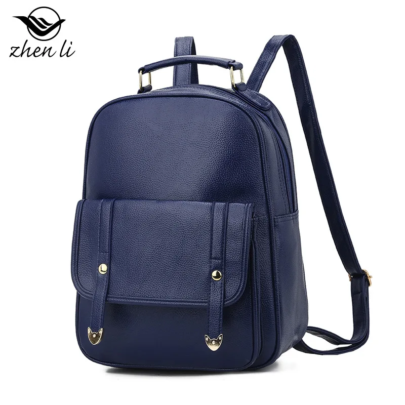 Zhenli поставка товаров стиль женские сумки pu Рюкзак Европа и Америка стиль желаем поставки товаров