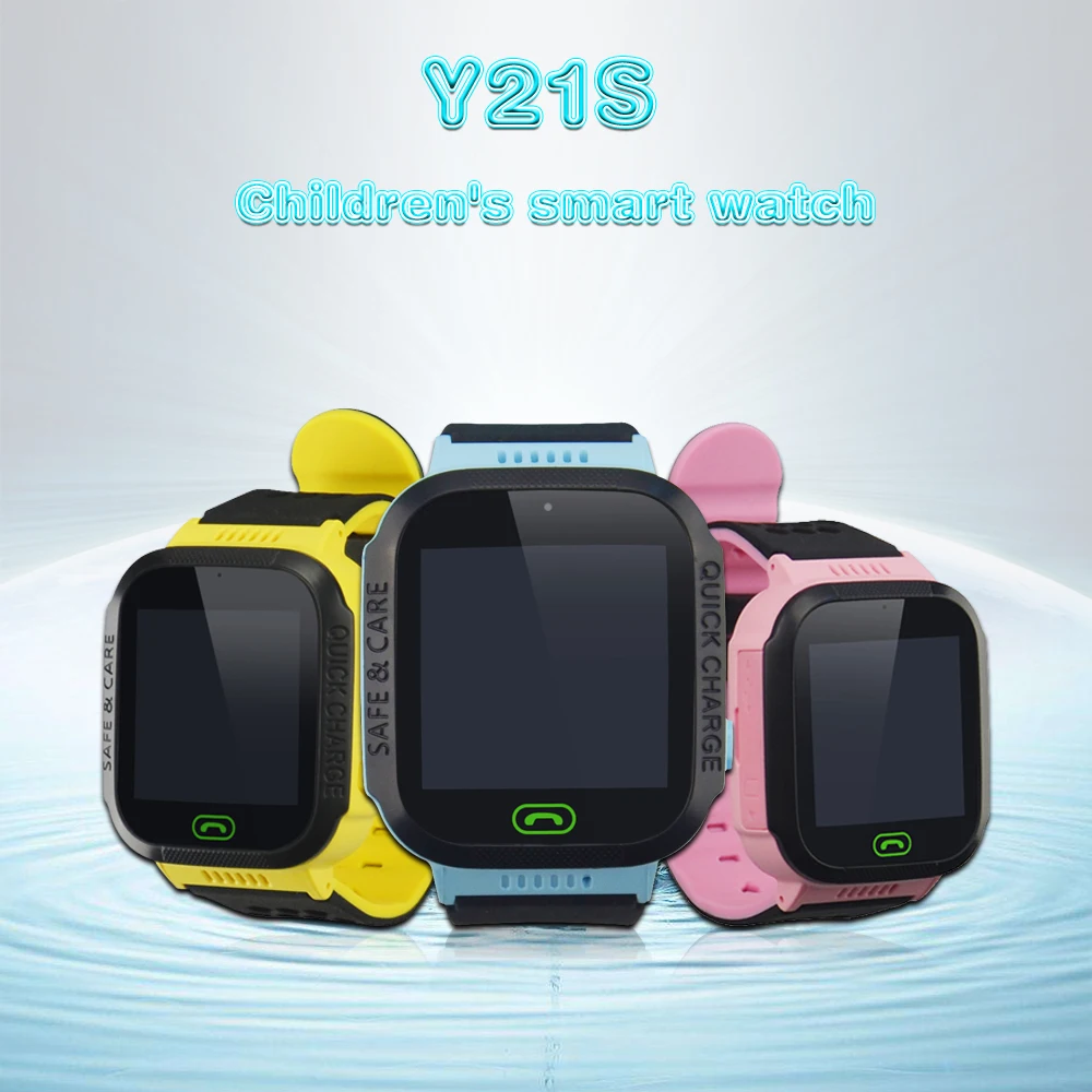 Умный GSM GPRS трекер Y21S для Kis GPS с фонариком камерой сенсорным экраном кнопкой SOS