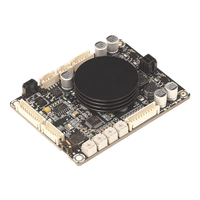Tzt Wondom 2x50w Classe d Placa Amplificador Jab3 Dsp Crossover Eletrônico para Programação Sigmastudio - Image 4