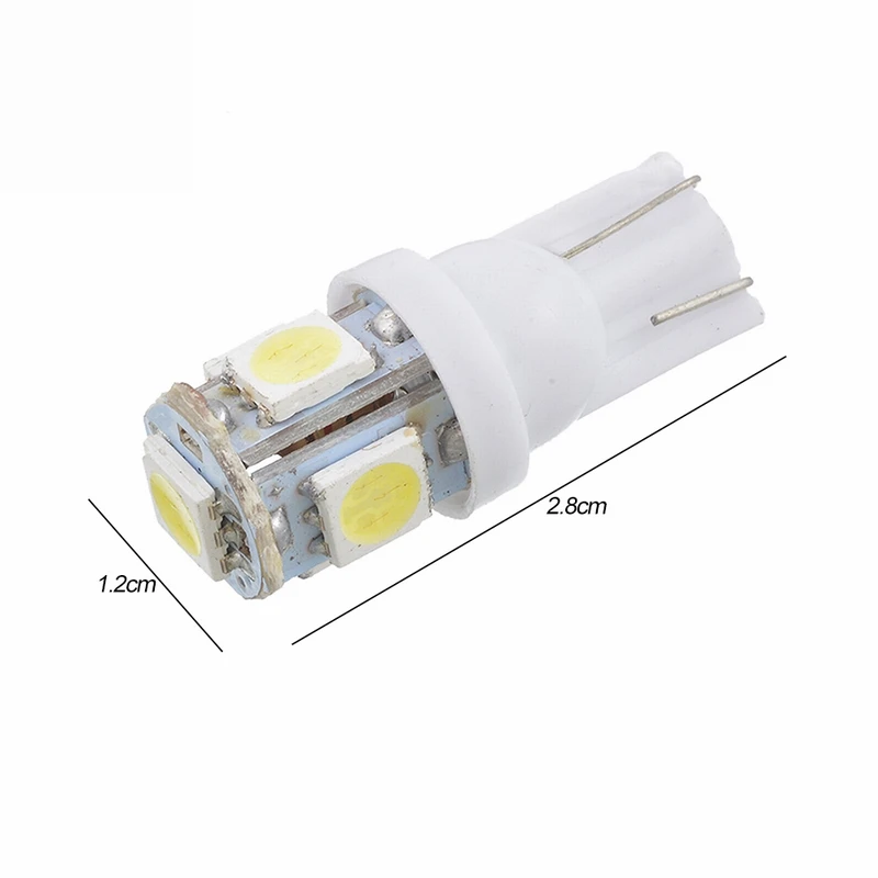 T10 5050 5Smd широкий свет инструмент украшения лампы для чтения номерной знак 5 Вт