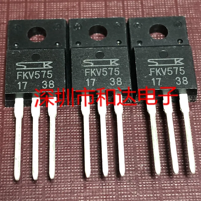 5 шт. FKV575 TO-220F с алюминиевой крышкой, 50В 75A
