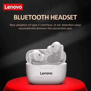 

Original Lenovo XT90 V5.0 Bluetooth Wireless Headphones Invisible in-ear Headset Smart Noise Reduction for Xiaomi HUAWEI Phones