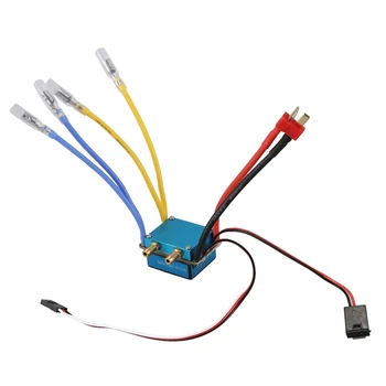

RC Car ESC 480A Brushed ESC Speed Controller Dual Mode Water Cooling Regulator Band Brake 5V 3A for 1/10 RC Car Boat