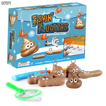 

Bathroom Playing Fishing Toys Saves Stool Kids Cognition Puzzle Toys Child Interactive Games with Friends