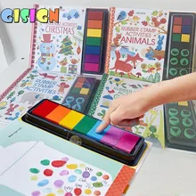

Finger Graffiti Painting Picture Book Washable Color Baby Learning To Draw Art Supplies Coloring Book Seal Art Toys For Children