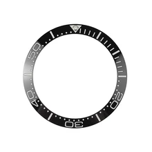 38 мм черный Высокое качество керамический ободок вставки для суб дайверов мужские часы море мастер стиль