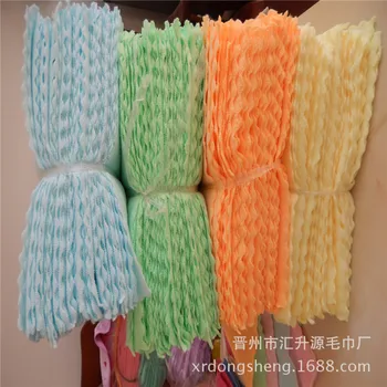 

25X25 Fine Fiber Towel Lace Wavy Edge Small Square Towel Towel Cleaning Cloth Solid Color Towel