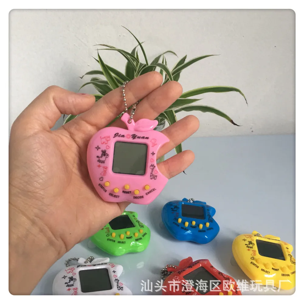 Egg-Handheld Mini Virtual Pet Machine Egg-Shaped Electronic Pet Machine Educational Toy Micro Develop Game Console
