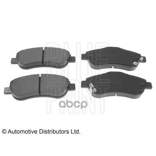 Колодки Тормозные Дисковые Honda: Cr-V Iii 2.0 I, 2.2 I-Ctdi, 2.2 I-Dtec 06- Blue Print арт. ADH24275