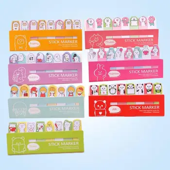 

Sticky Note Panda Rilakkuma Bookmarks Kawaii Stationery Store School Supplies