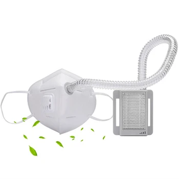 

Electric Anti-haze Mask Air Purifier Provide Active Air Supply 4 Layers Protective Electric Mask For Outdoors Odor Dust Filter