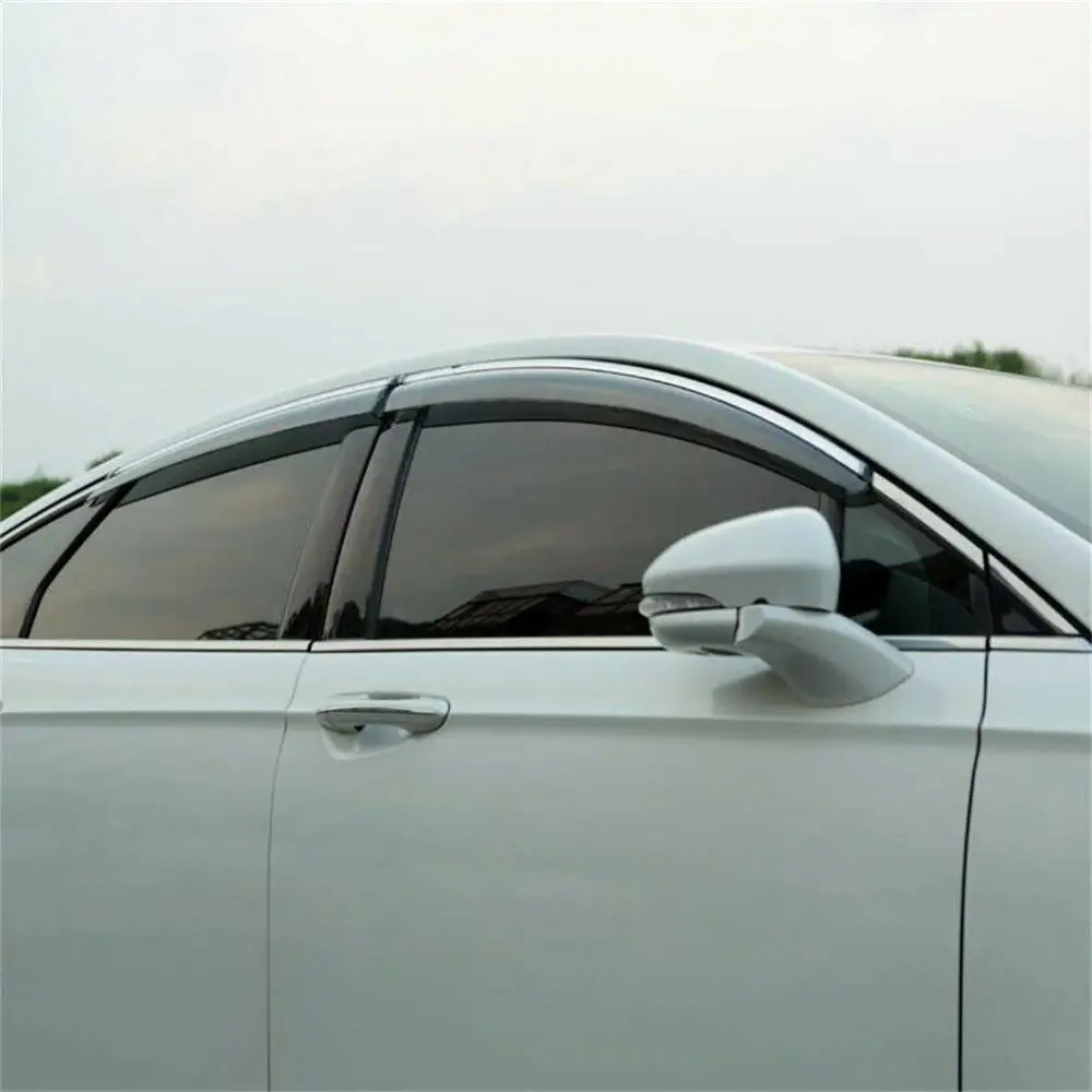 

For Ford Fusion 2013-2019 4x Side Window Visor Rain Vent Shade Wind Guard