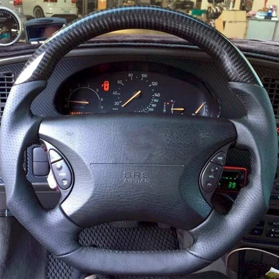 

New Custom (full Reshape) Carbon Fiber Steering Wheels for Saab 95 Cars
