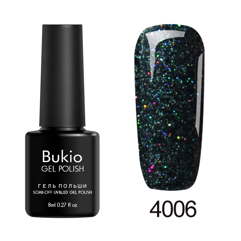 Bukio, неоновый УФ Гель-лак, лак для ногтей с УФ-подсветкой, долговечный лак для ногтей, яркий неоновый цвет, отмачиваемый, лаки для ногтей, лак для ногтей - Цвет: B8-4006