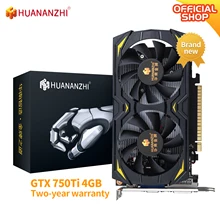 HUANANZHI GTX 750 TI 960 4G 100% новая оригинальная графика бит GDDR5 DVI VGA HDMI-совместимая видеокарта Geforce игровой компьютер HUANANZHI GTX 750 TI 960 4G 100% новая оригинальная графика бит GDDR5 DVI VGA HDMI-совместимая видеокарта Geforce игровой компьютер