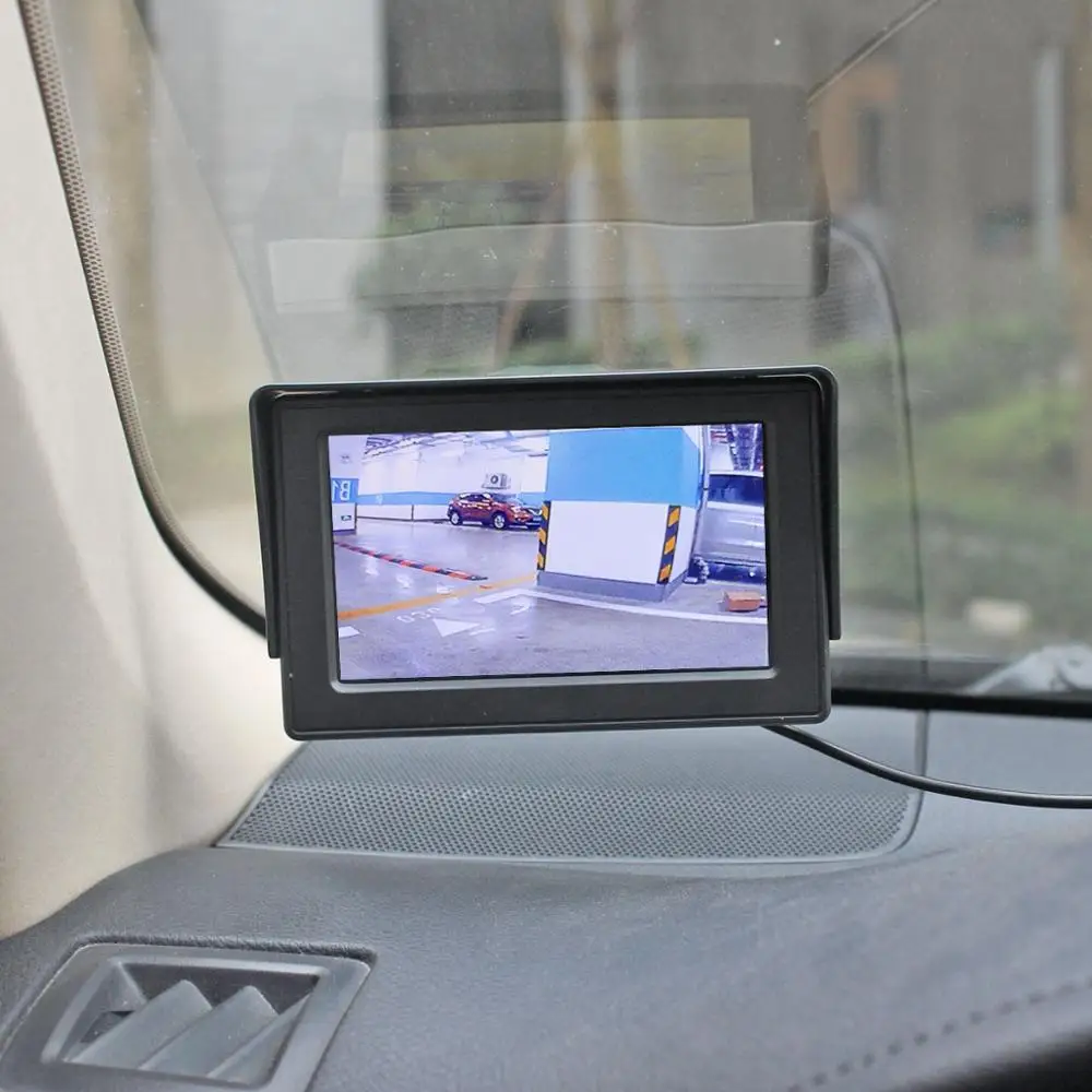 DIYKIT беспроводной 4 3 &quotАвтомобильный монитор + Водонепроницаемая резервная