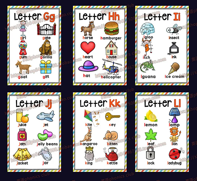 Phonics английские учебные материалы орфография 26 буквенные карты флэш-карты Чехол обучающие материалы для молодых студентов