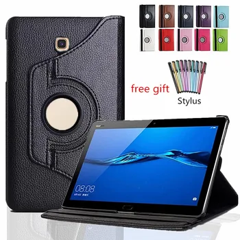 

Smart Case For Samsung Galaxy Tab A 10.5 T590 T595 T597 SM-T590 SM-T595 Tablet 360 Degree Rotating Stand Flip Cover case+Pen