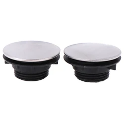 2Pcs Stainless Steel Sink Tap Hole Cover Kitchen Faucet Hole Cover