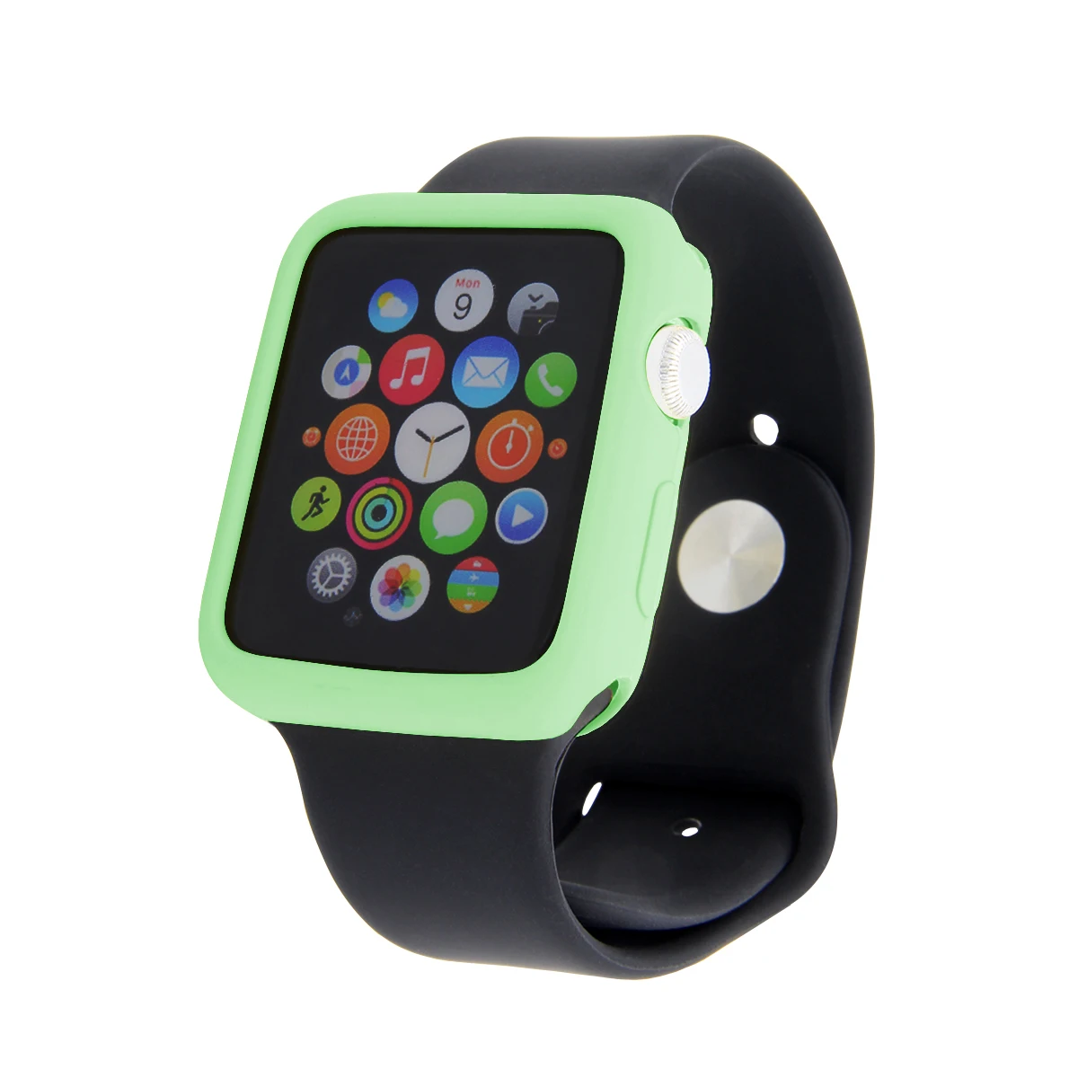 Чехол для Apple Watch 4 5 Чехол-бампер 38 мм 42 мм ТПУ карамельного цвета протектор для iwatch серии 3 2 1 40 мм 44 мм чехол для Apple Watch