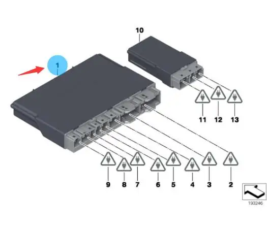 Новый модуль управления передним сиденьем для 2010-2017 B MW F10 F01 F30 OEM:61359369124 61 35 9 369 124 |