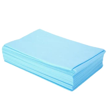 

New 100Pcs/Set Disposable Thicken Non-Woven Beauty Salon Massage Bed Cover Sheets, 80X180cm,Blue