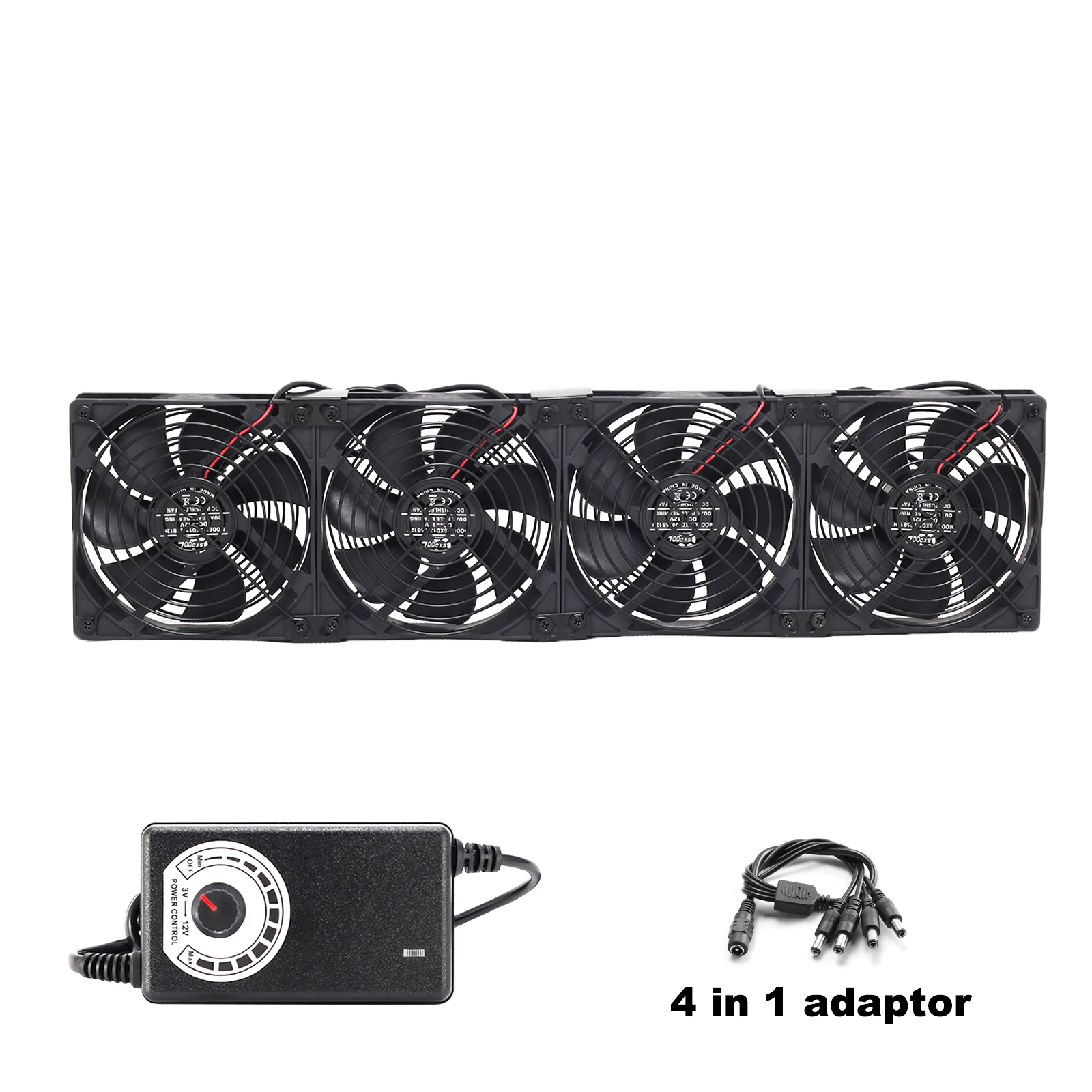 gráfica Rack Cooler, ventilador de refrigeração, alta
