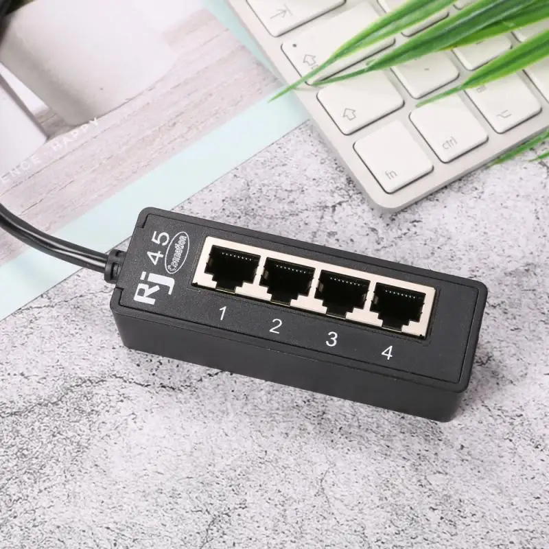 Разветвитель RJ45 для локальной сети Ethernet соединитель разветвитель переходной