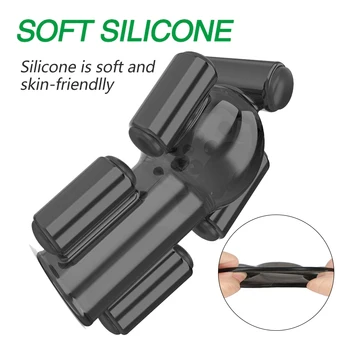 Penis Vibrator Sex Toys for Men Penis Delay Trainer Male Masturbator Delay Lasting Trainer Sex Products Glans Vibrator For Man 3