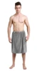 Sinland Wholesale Microfiber Men's Spa WrapS Towel Bath Towels With Snap Closure For Adults 24inx63in 1 Pack Hot Sale 1