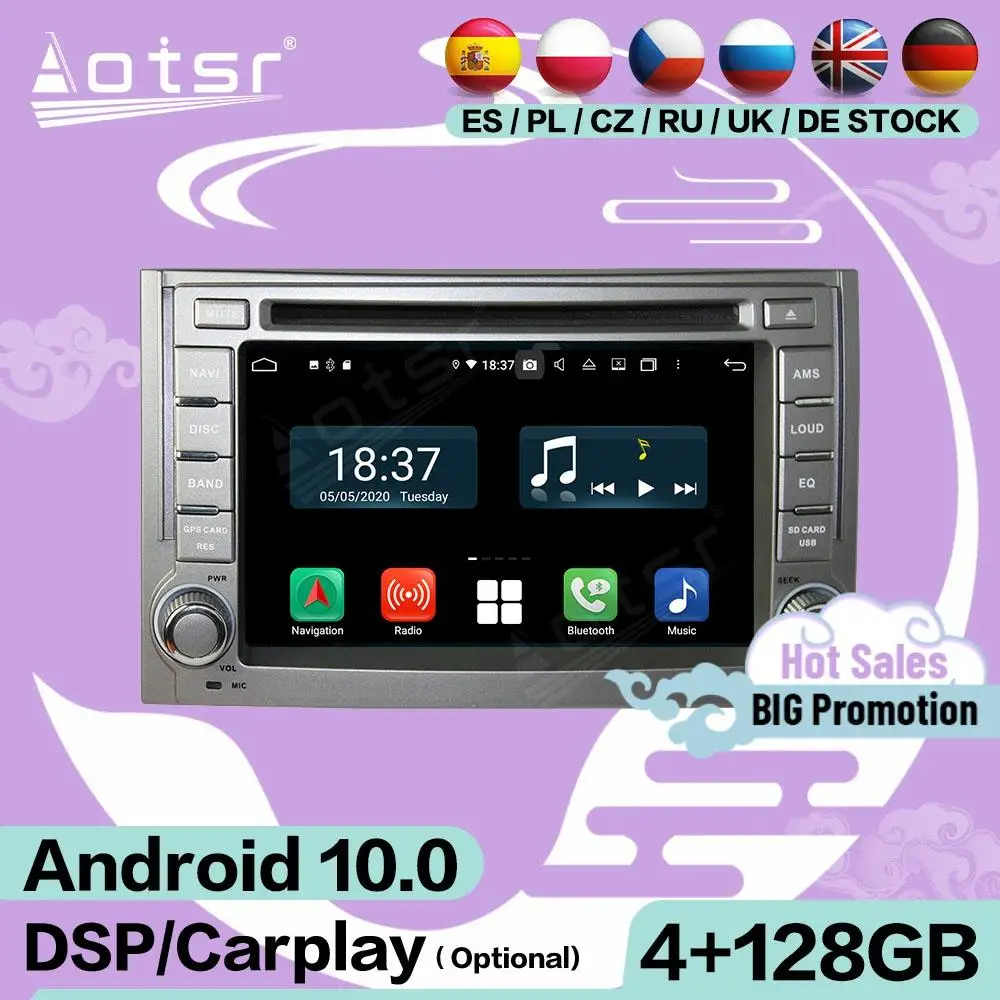 

2 Din Android For Hyundai H1 Grand Royale I800 2007 2008 2009 2010 2011 2012 2013 2014 2015 GPS Audio Radio Receiver Head Unit