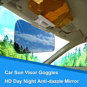 

Hot New Car Sun Visor Goggles HD Day Night Anti-dazzle Mirror