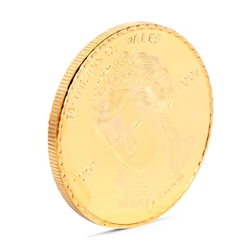 

Diana Princess Of Wales Rose Gold Plated Commemorative Coin Collectible Art Gift Y4UB