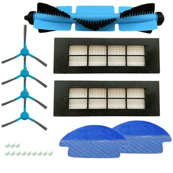 

EAS-Roller Brush Hepa Filter Side Brush Water Tank Filter for Cecotec Conga 3090 Series Vacuum Cleaner Parts Mop Pad Cloth Acces
