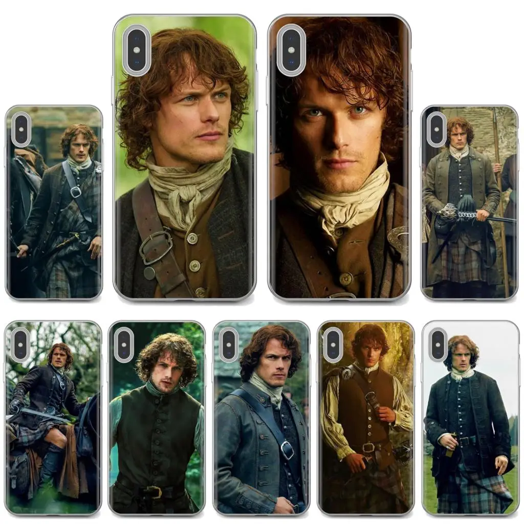 Джейми Фрейзер Outlander Мягкий чехол для Huawei Y6 Y5 2019 Xiaomi Redmi Note 4 5 6 7 8 Pro Mi A1 A2 A3 6X 5X 7A |