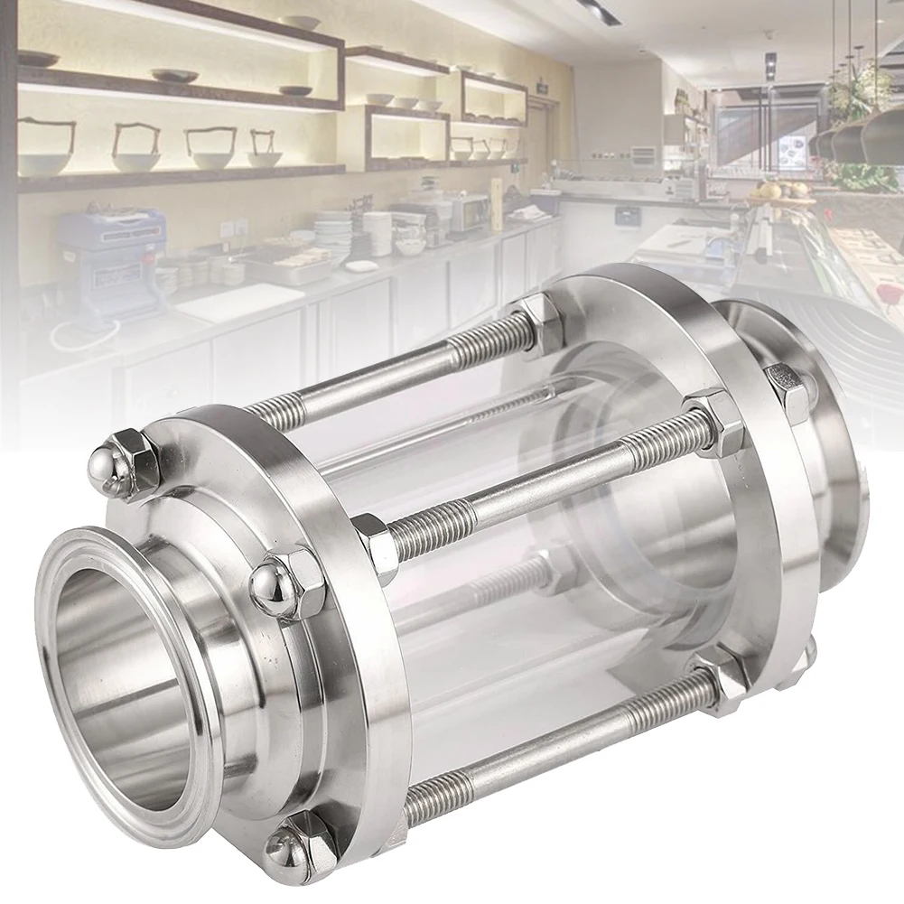 

Sanitary Fitting Clover Sight Glass Diopter 360 Degree Stable Anti-Corrosion Flow Stainless Steel Clamp Wear Resistant