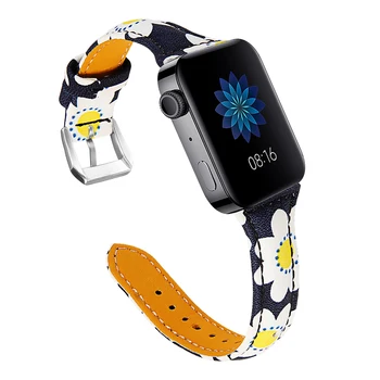 

Genuine Leather Watch Strap For Xiaomi Mi Smart Watchbands Multicolor Personality Replacement Watch Band For Xiaomi Mi Bracelet