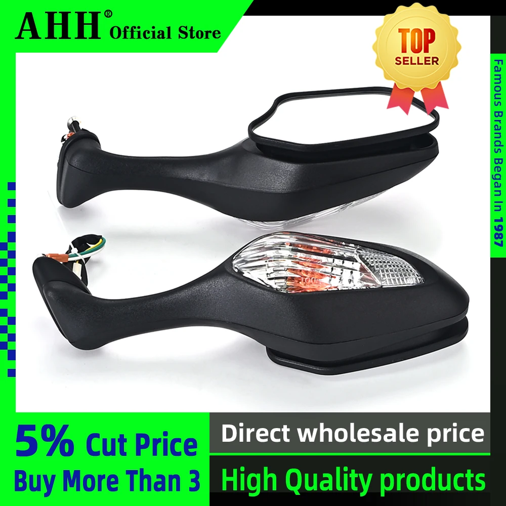 

AHH Mirrors Rear View Mirror Inverted have light For Honda CBR1000RR CBR1000 2008 2009 2010 2011 2012 - 2014 Accessories