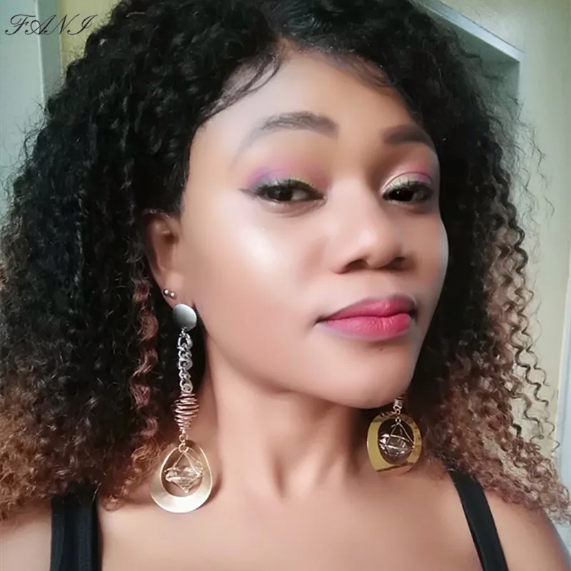 Fani 2019 Exquisite Dubai Wedding Earrings Long Drop Dangle