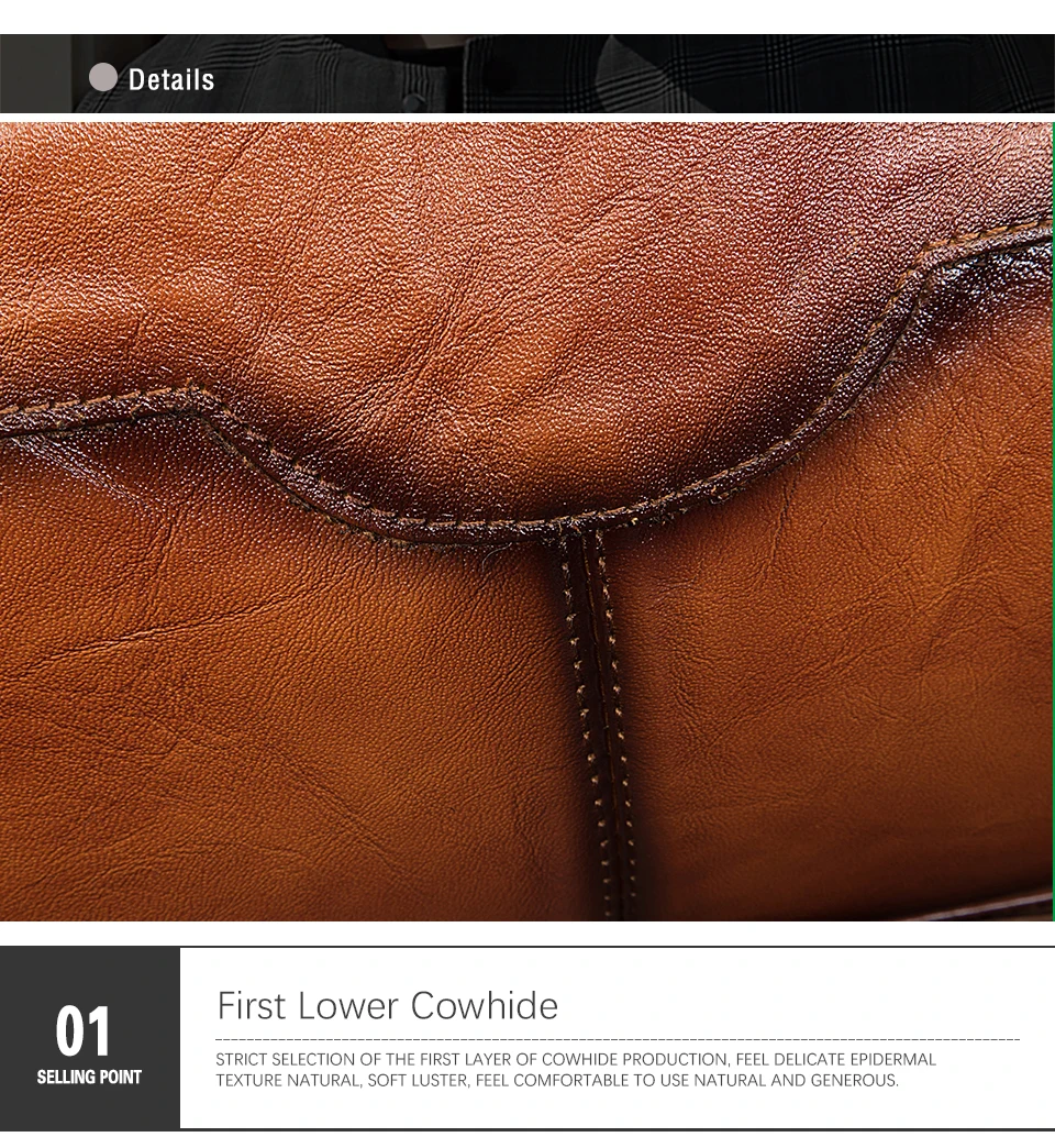 Messenger Plus Organizer Leather Bag