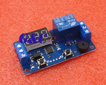 

12V Display LED Timer Relay Programmable Module Delay Switch Board Car Buzzer diy electronics