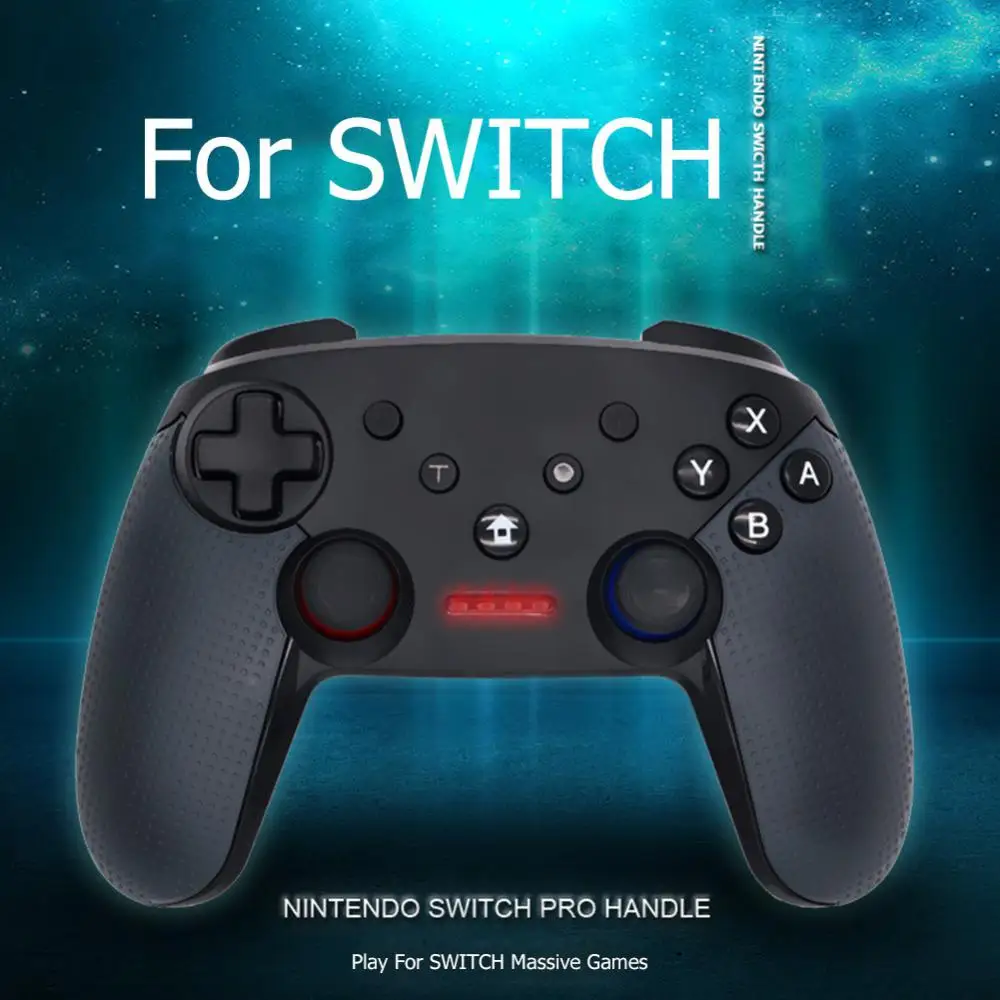 GloryStar Wireless Bluetooth Gamepad Game Joystick Controller with Somatosensory Vibration Screenshot Axis for Nintend Switch
