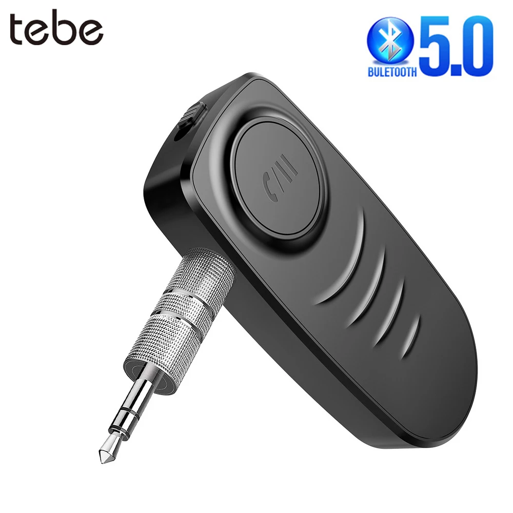Автомобильный Aux Bluetooth 5 0 приемник портативный стерео аудио адаптер беспроводной