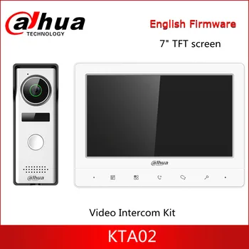 

Dahua Video Intercom Kit KTA02 Video intercom function: Unlock, voice call, video call, volume adjustment