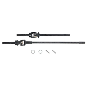 

Front Axle Connecting Rod Shaft Metal CVD Drive Shaft for Axial WRAITH RC Car