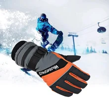 Зимние USB Ручной нагрев электрические перчатки водонепроницаемые перчатки с подогревом мотоциклетные лыжные перчатки
