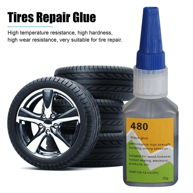 Mighty Tire Repair Glue Professional Tyre Patching Glue Car Tyre, Tire