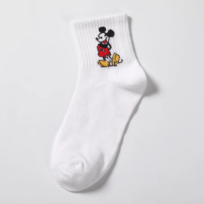 Cartoon Character Cute Socks Women Harajuku Cute Patterend Ankle Socks Hipster Skatebord Ankle Funny Socks Female - Цвет: Style1-3